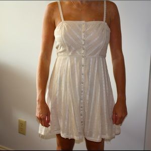 Urban Outfitters Cream Dress